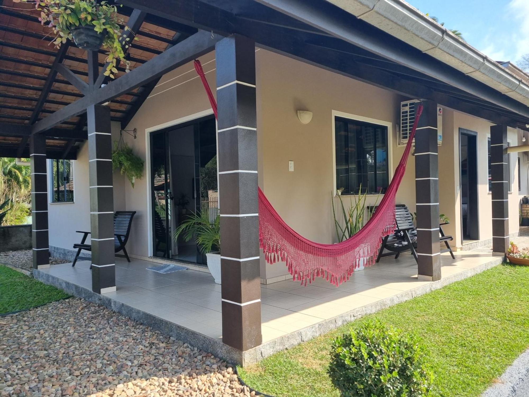 Frieden Haus Hospedagem Pomerode Esterno foto